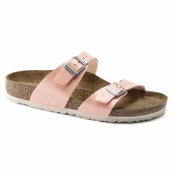 Dámské Sandály Birkenstock Sydney Graceful Birko Flor Růžové | CZ 35RVD